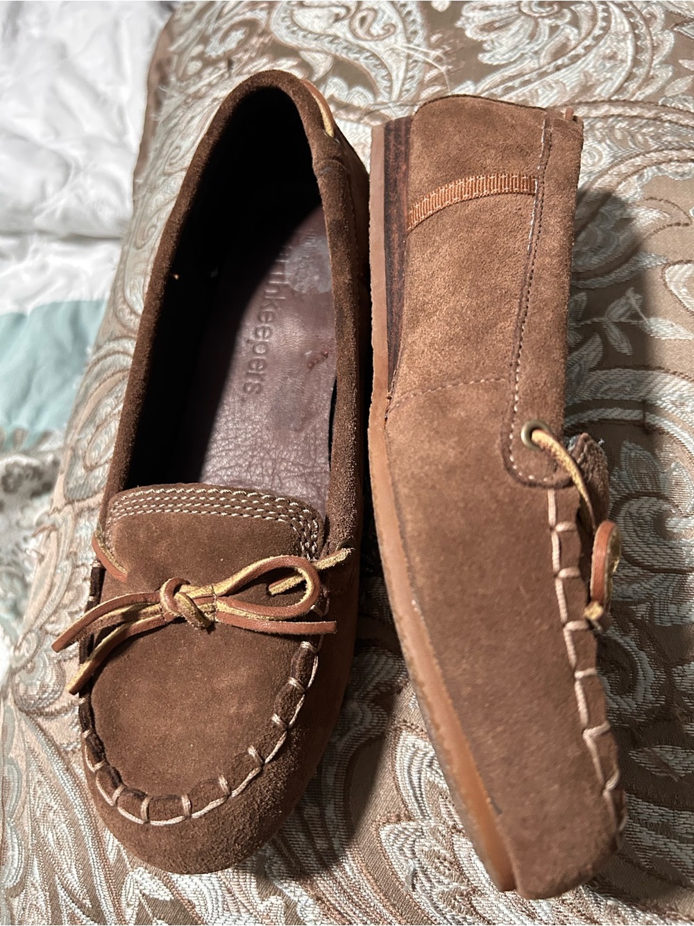 Women’s Timberland Brown Suede Moccasin Loafers 7 1/2